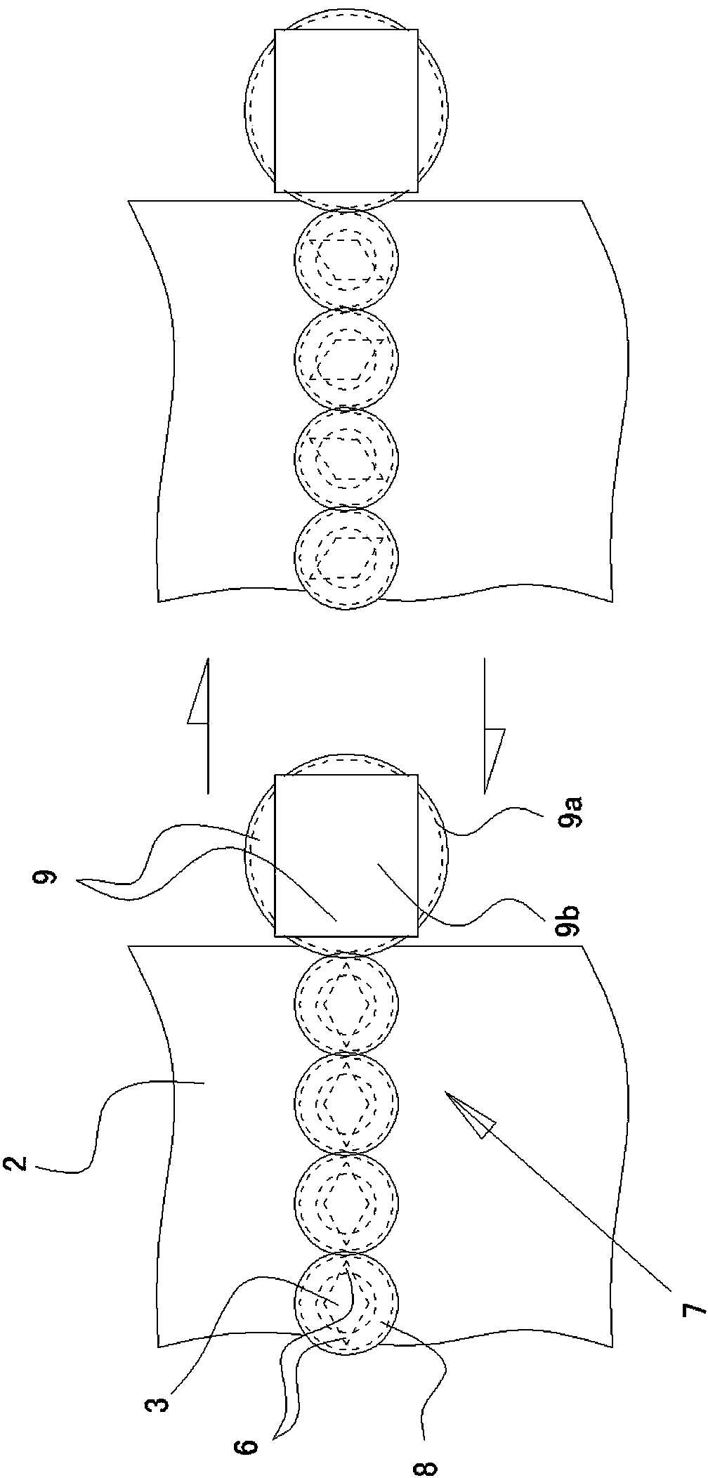 Magnetic separation fluid iron removal method and device