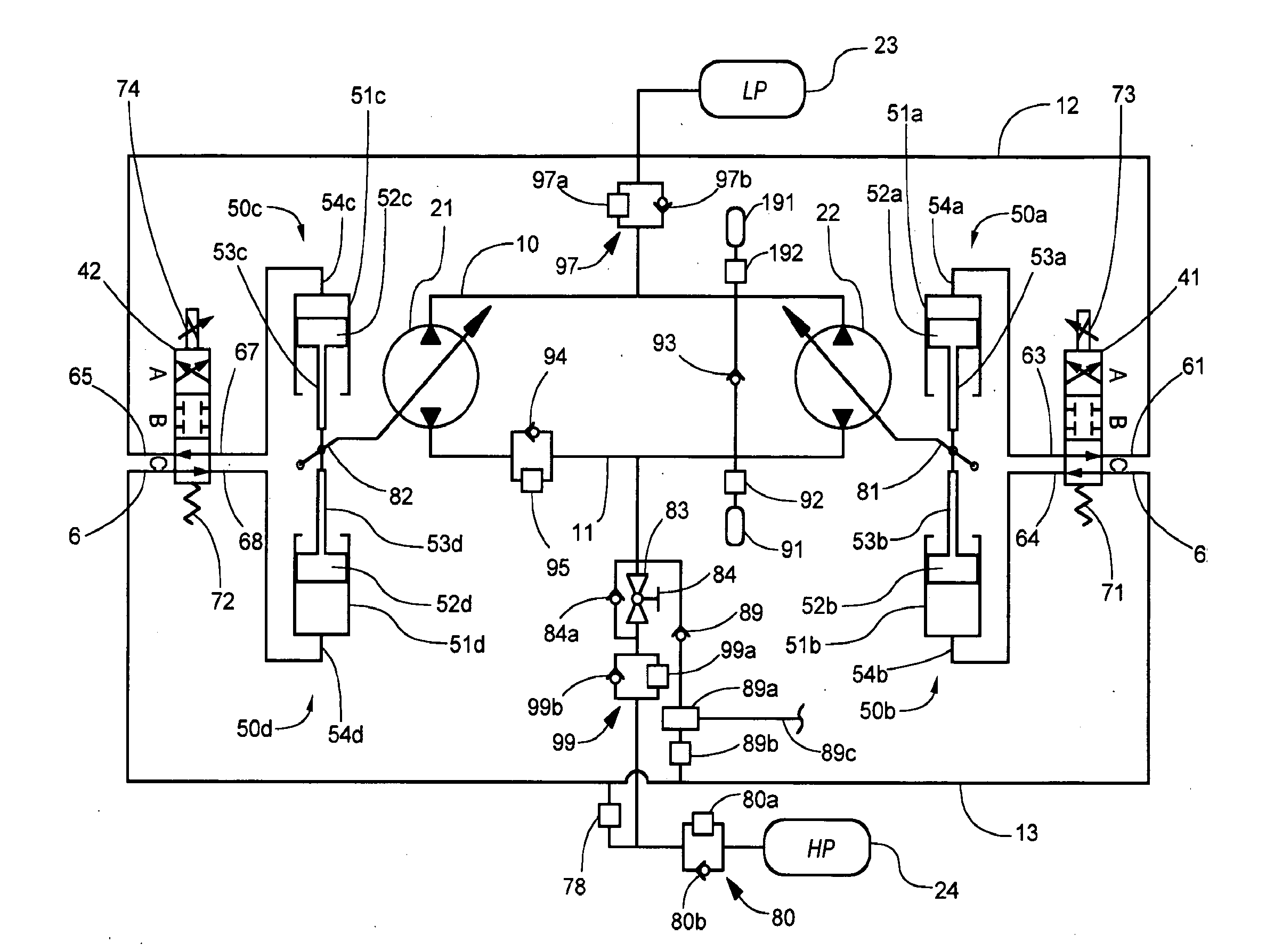 Methods for Safe Operation of Hydraulic Hybrid Vehicles with Over-Center Pump/Motors