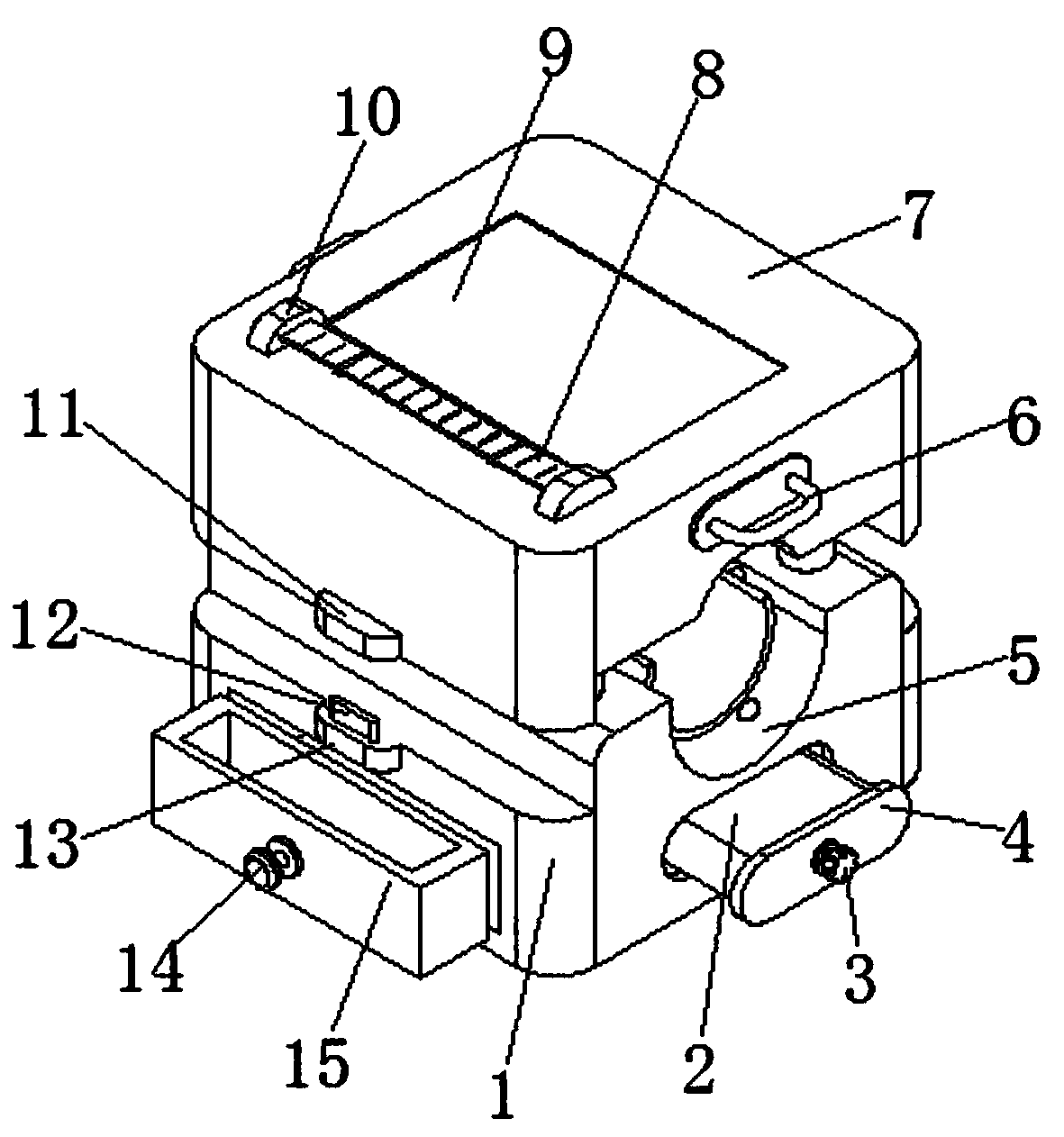 An intelligent general surgery incision recovery nursing device