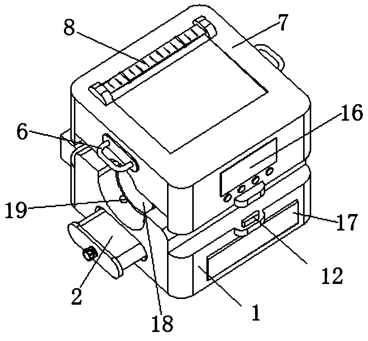 An intelligent general surgery incision recovery nursing device