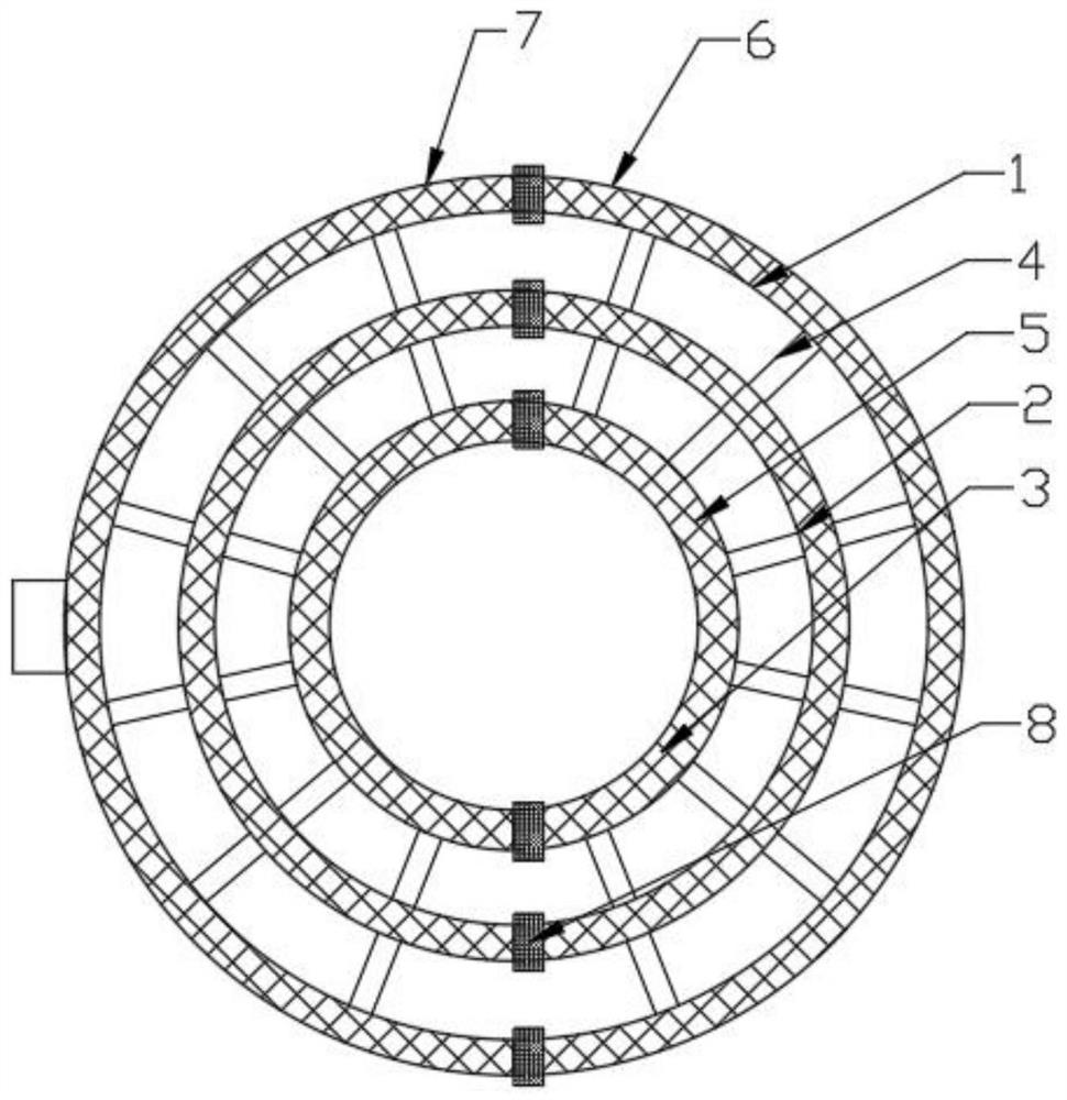 Saving type irrigation device for podocarpus macrophyllus