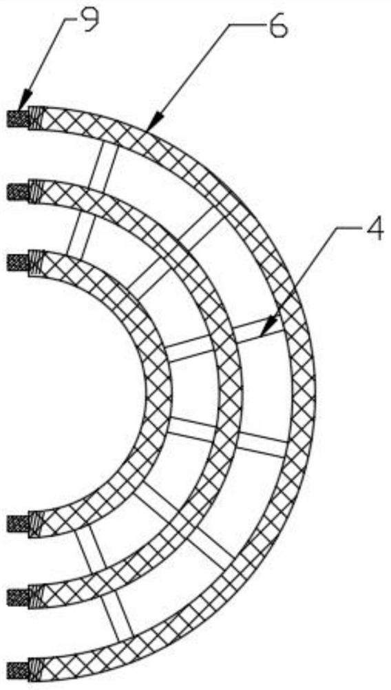 Saving type irrigation device for podocarpus macrophyllus