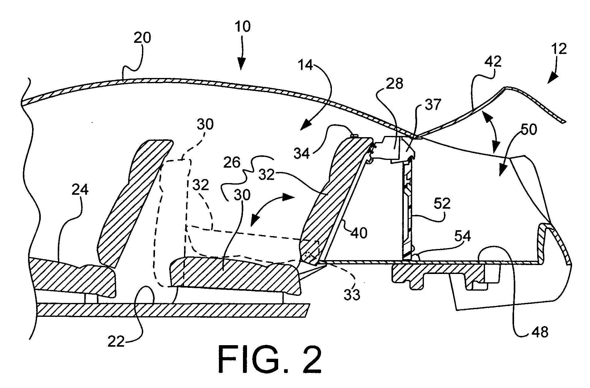 Vehicle compartment divider