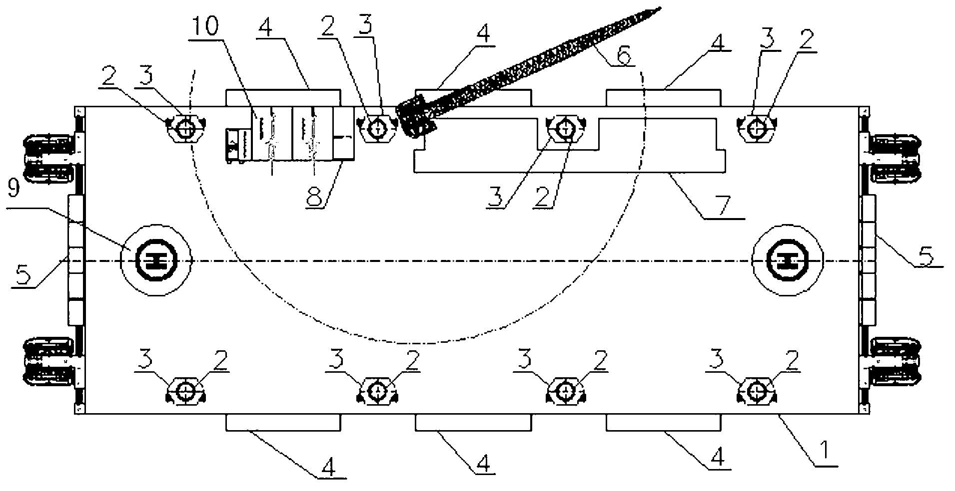 Construction method for artificial island platform