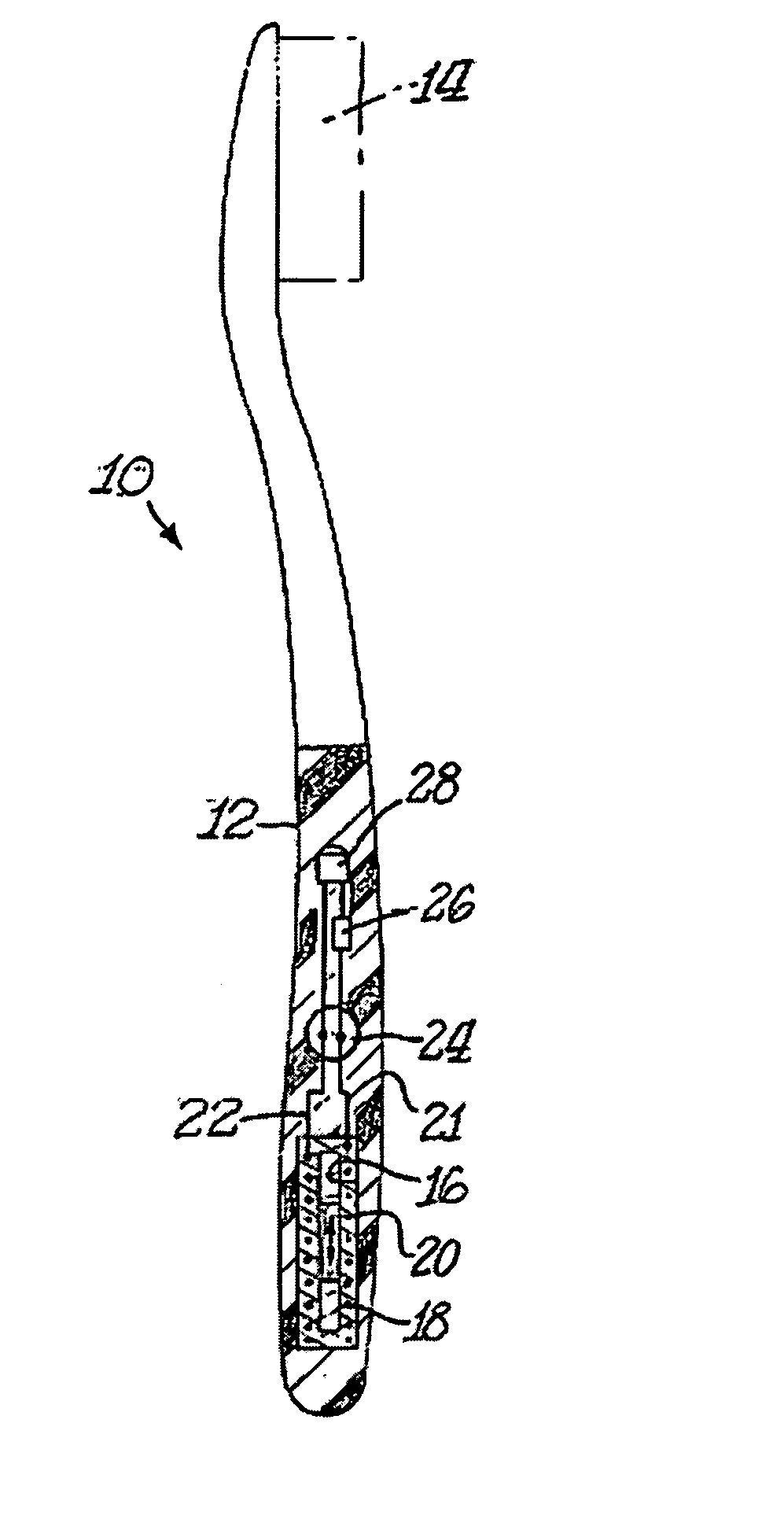 Powered toothbrush