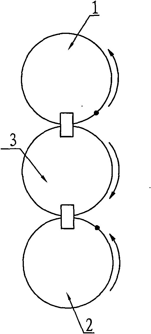 Roller spacing adjustment alarm prompting device