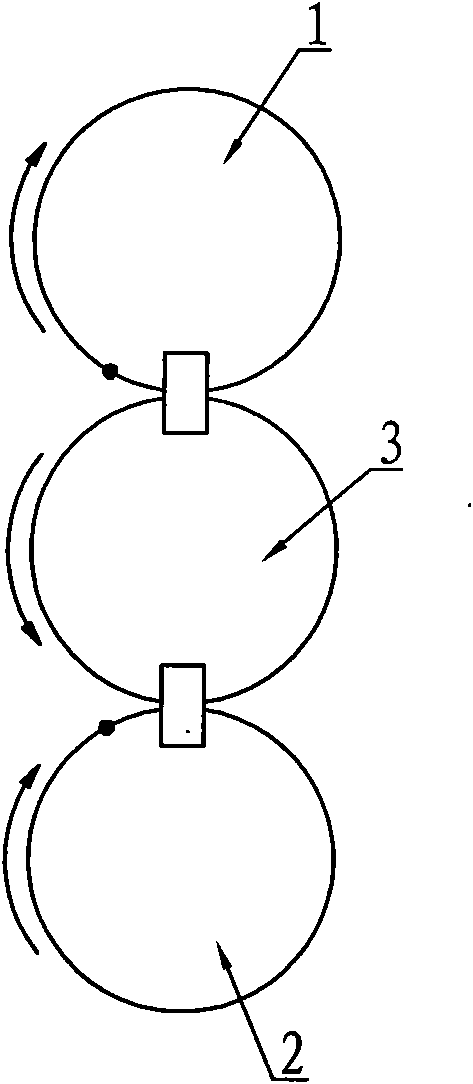 Roller spacing adjustment alarm prompting device