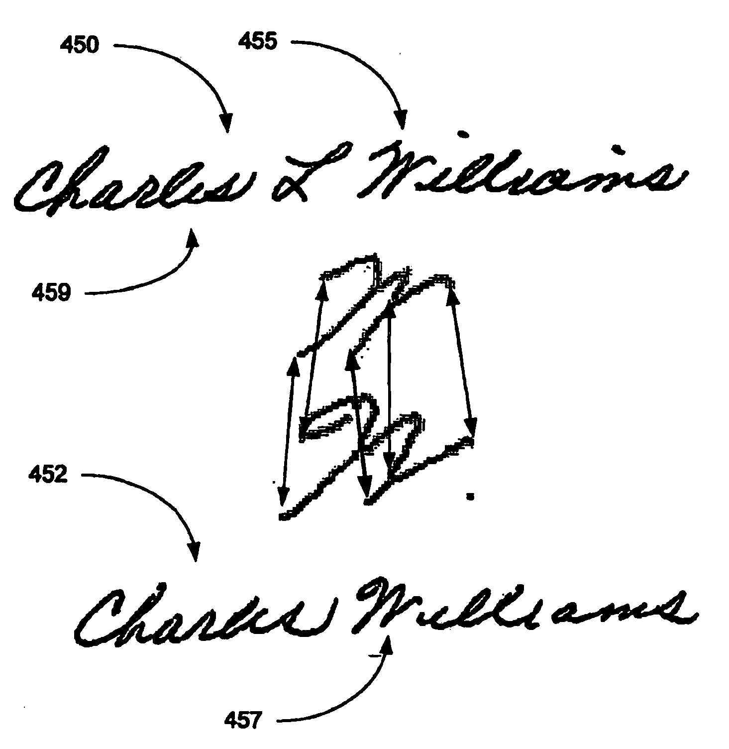 Systems and methods for biometric identification using handwriting recognition