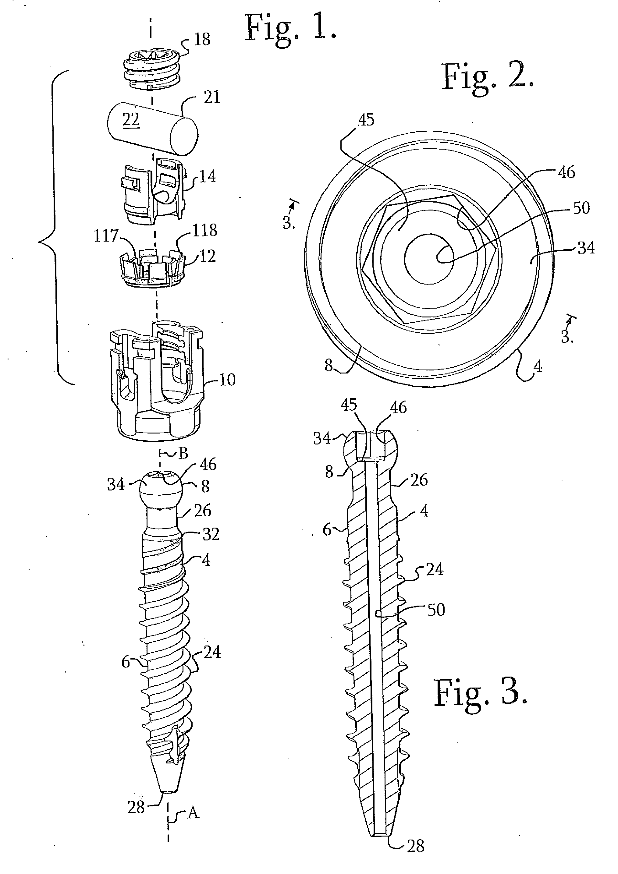 Polyaxial bone anchor with retainer with notch for mono-axial motion