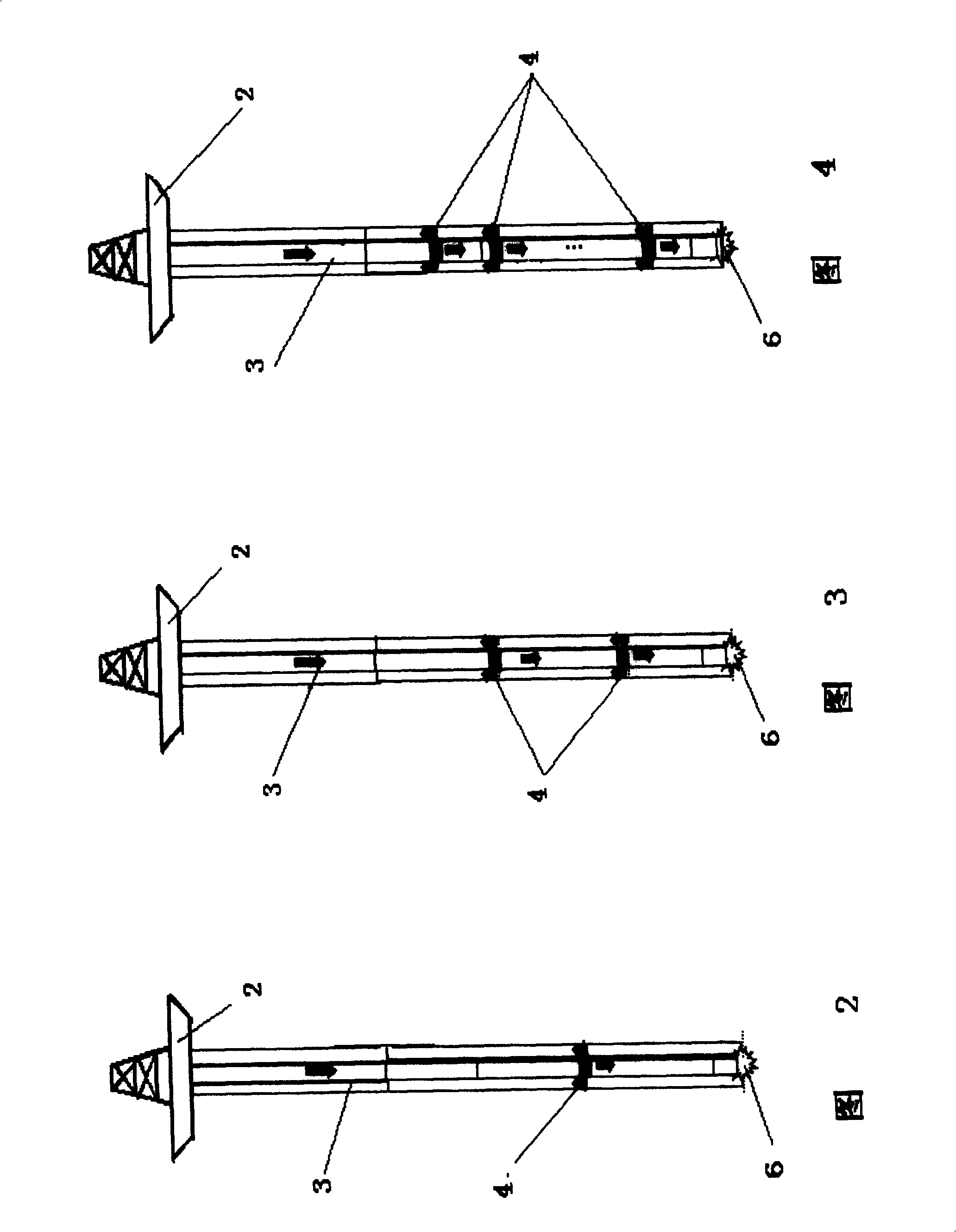 Method and apparatus for realizing double-gradient well drilling