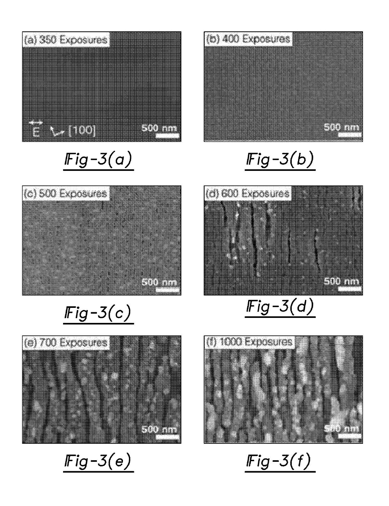 Femtosecond laser-induced formation of single crystal patterned semiconductor surface