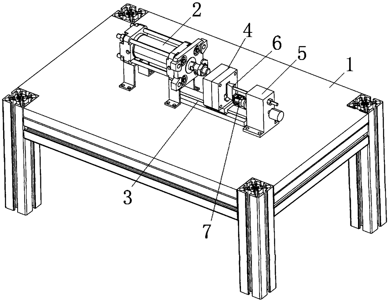 Vehicle tail door support rod bulb clamping spring pressing method