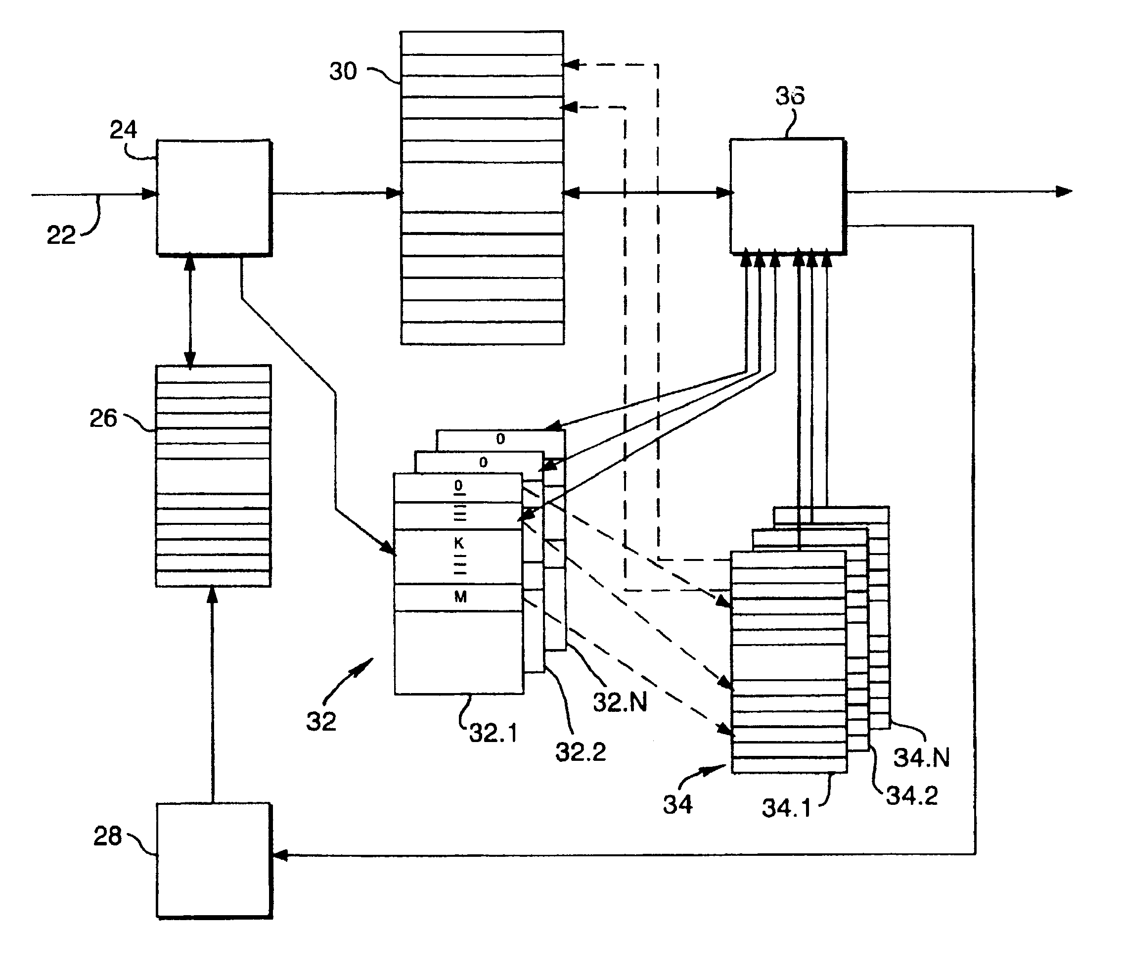 Packet data switching apparatus