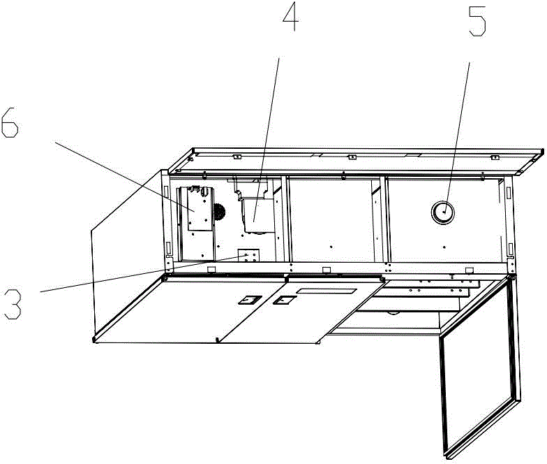 Intelligent disinfection shoe cabinet