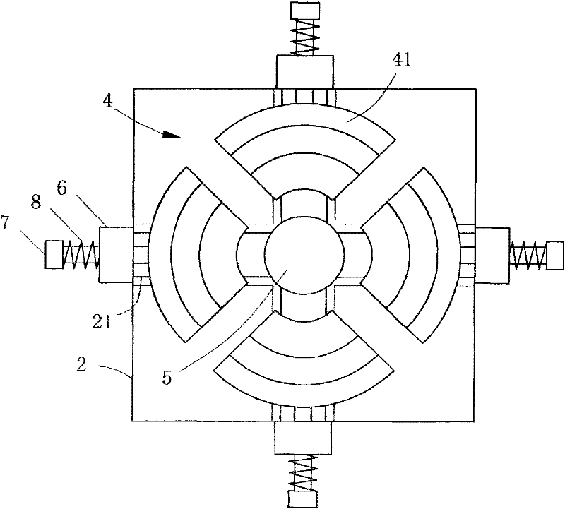 Die used for producing bowl-shaped ornament