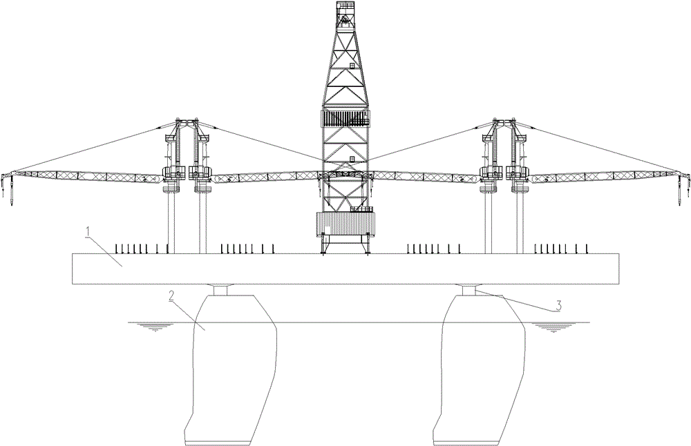 Multifunctional module combined ocean platform and use method