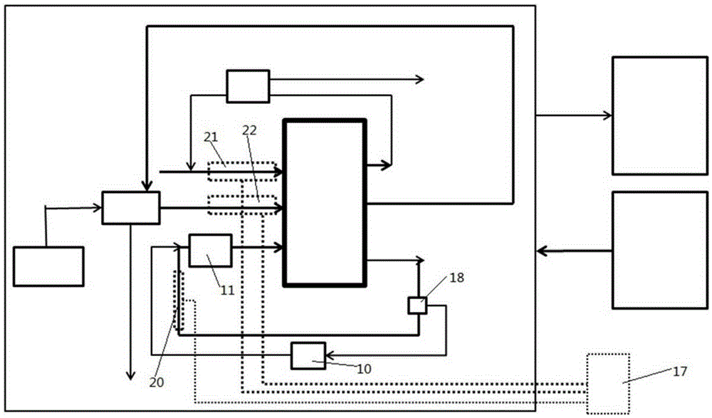 Low-temperature cold-start fuel cell system and use method therefor