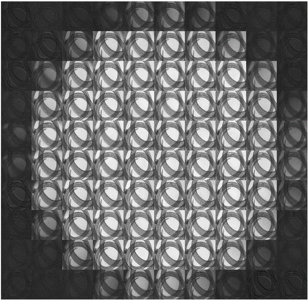 Light-field imaging method for programmable aperture microscope system based on LCD panel