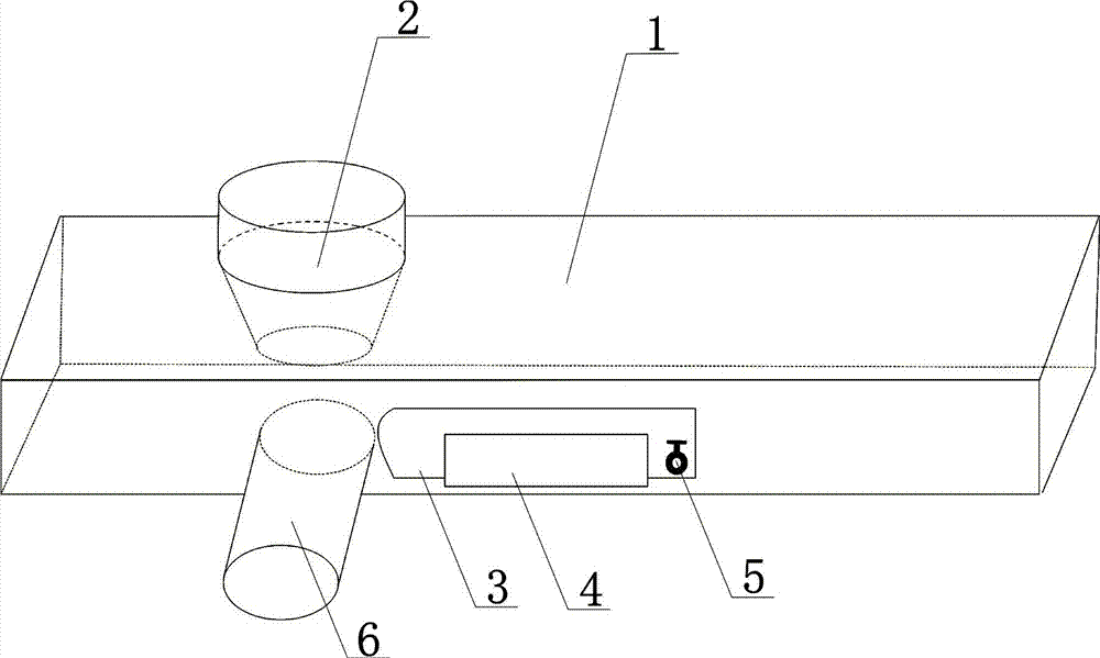 Air guiding mechanism for ground flue stove