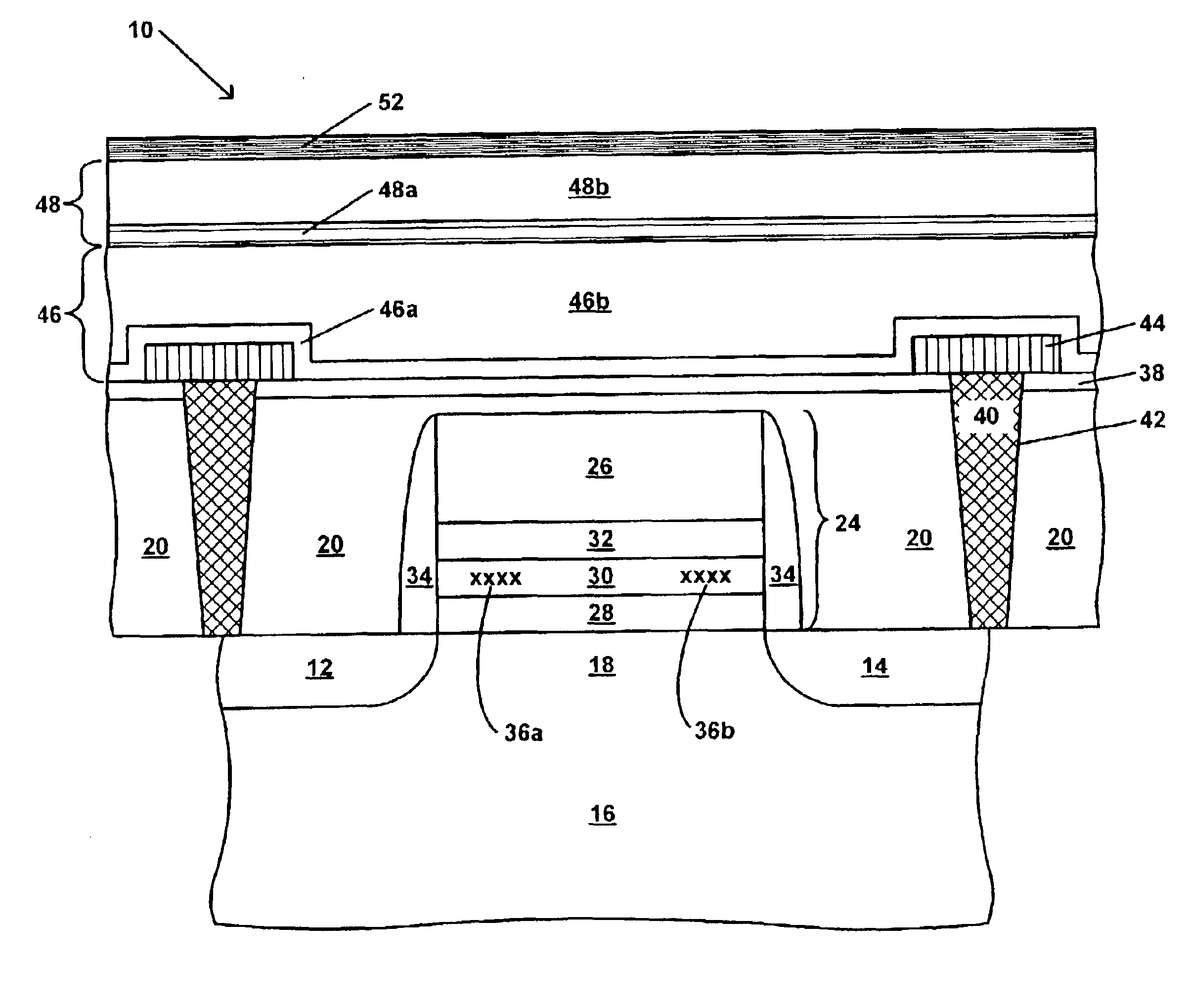 UV-blocking layer for reducing UV-induced charging of SONOS dual-bit flash memory devices in BEOL