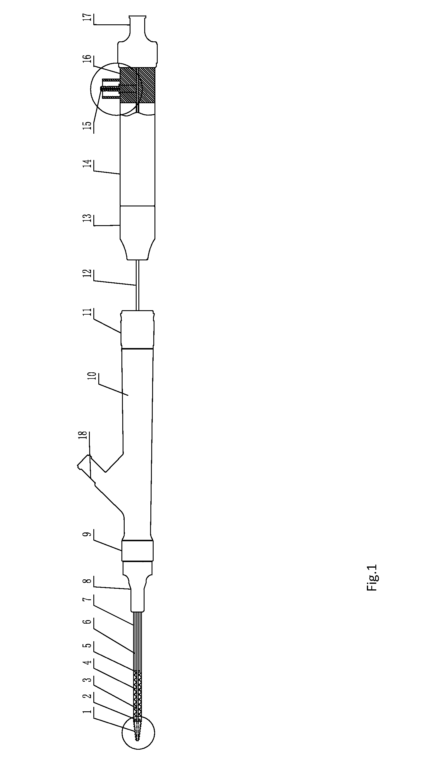 One-piece stent implanter