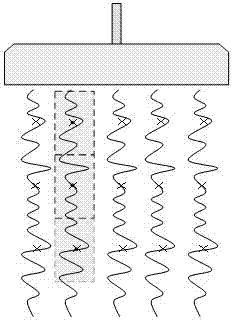 Position estimation method of ultrasonic elastography one-dimensional axial displacement estimation window