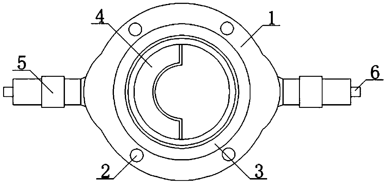 Semi-sealing well sealing device for oil well fracturing