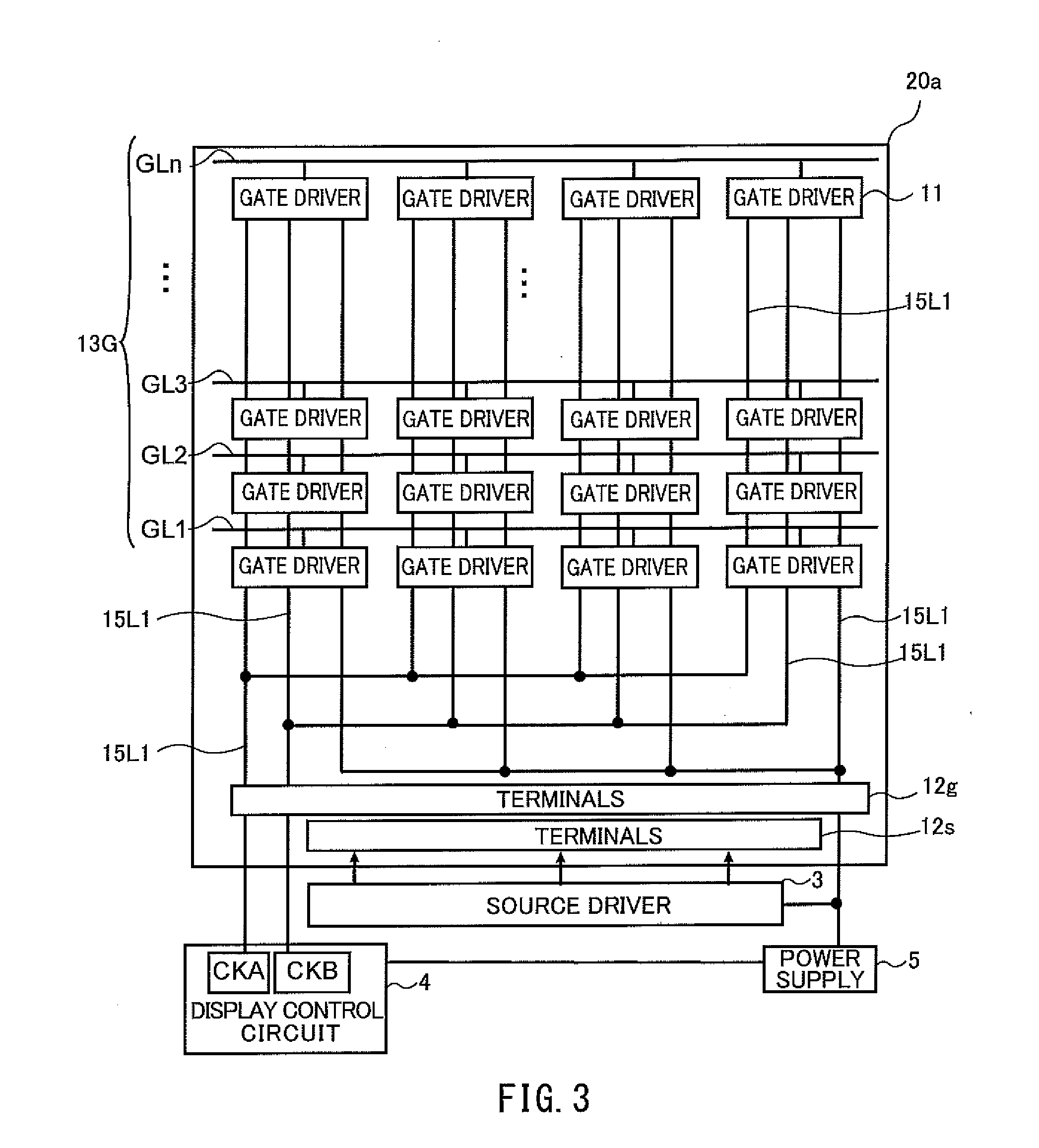 Active-matrix substrate, display panel and display device including the same