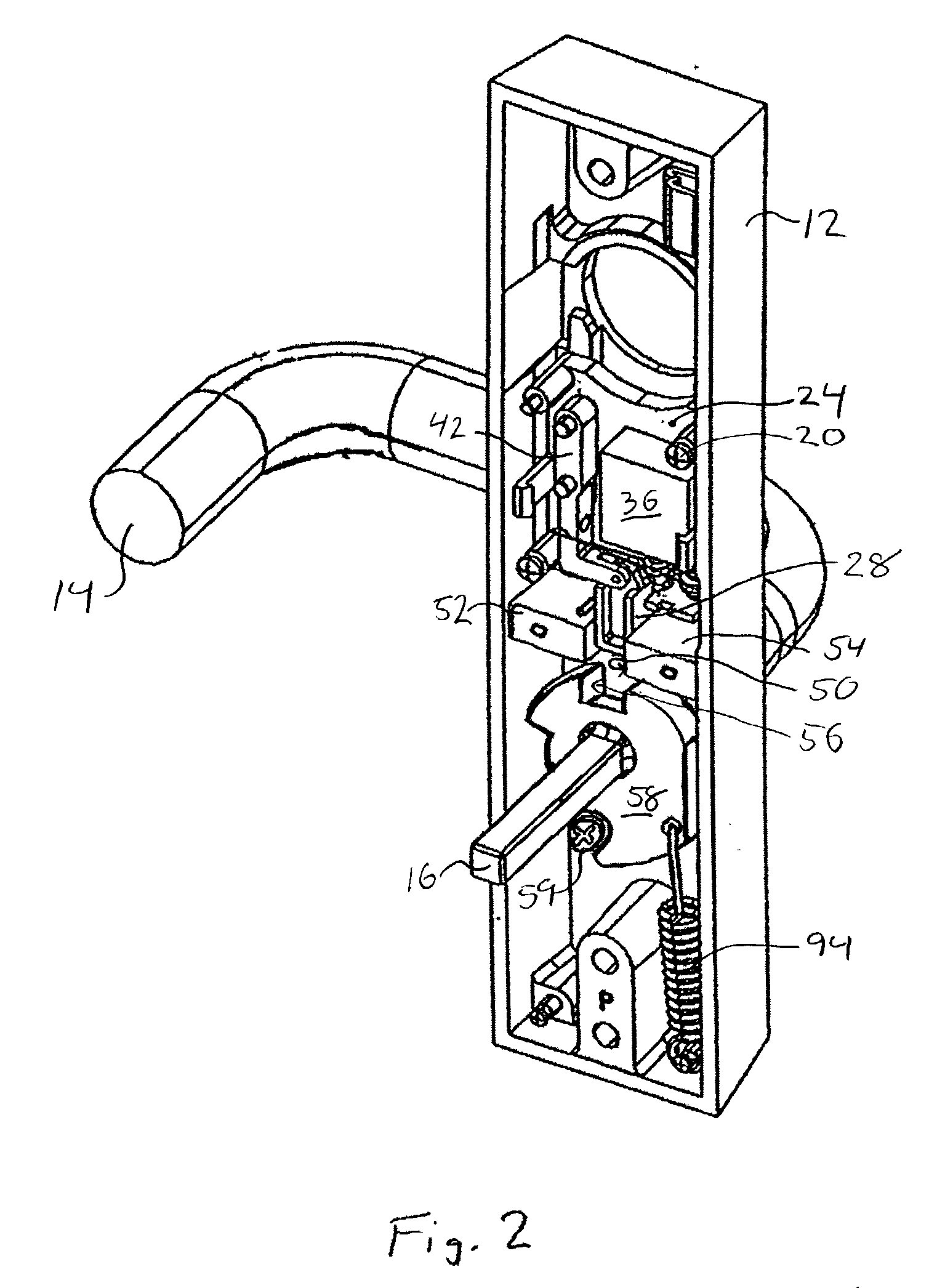 Motorized locking mechanism