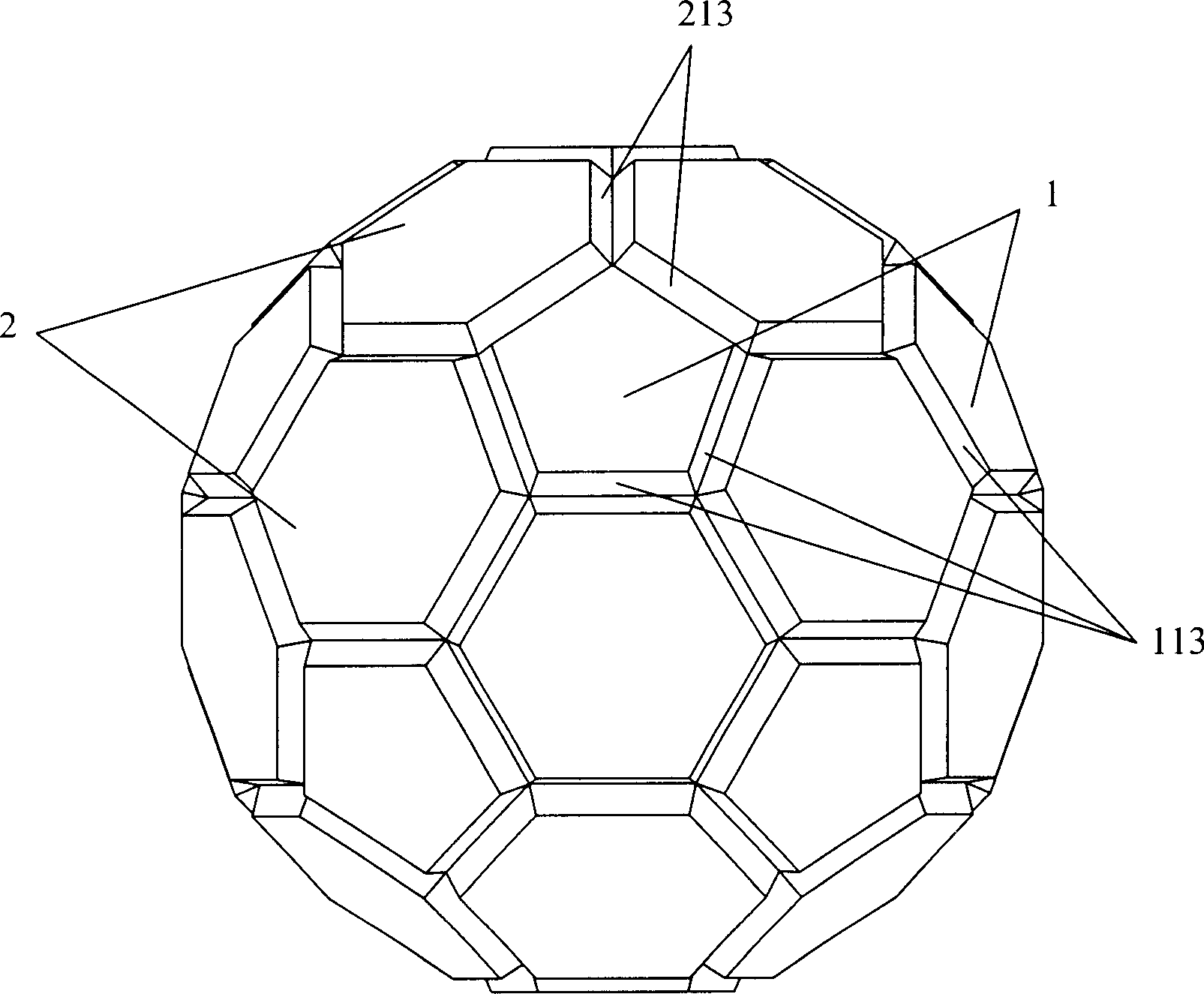 Multifunctional making-up football model