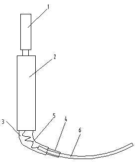 Visible laryngoscope