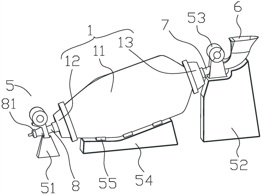 Heat treatment device for plastic odor removal