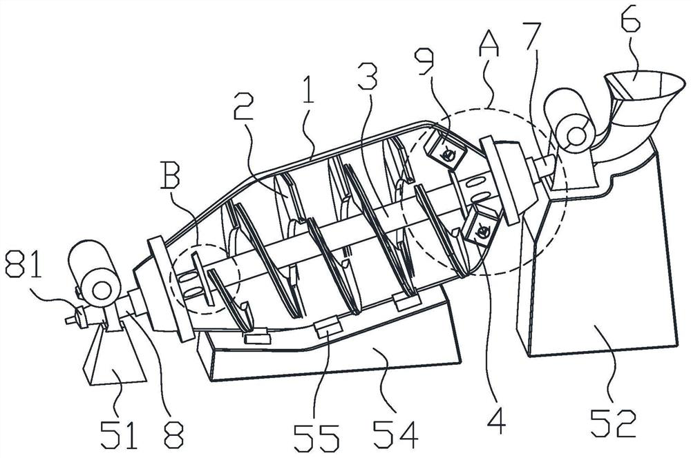 Heat treatment device for plastic odor removal