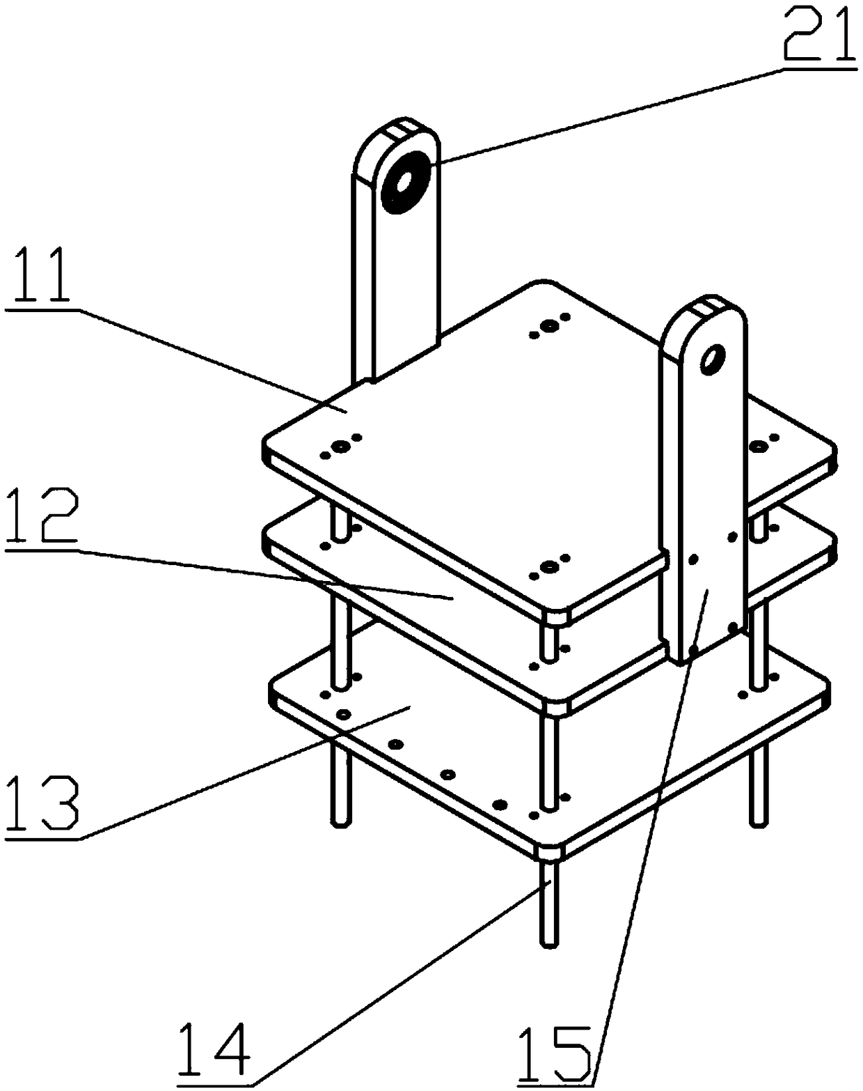 Adjustable automatic medicine smashing device