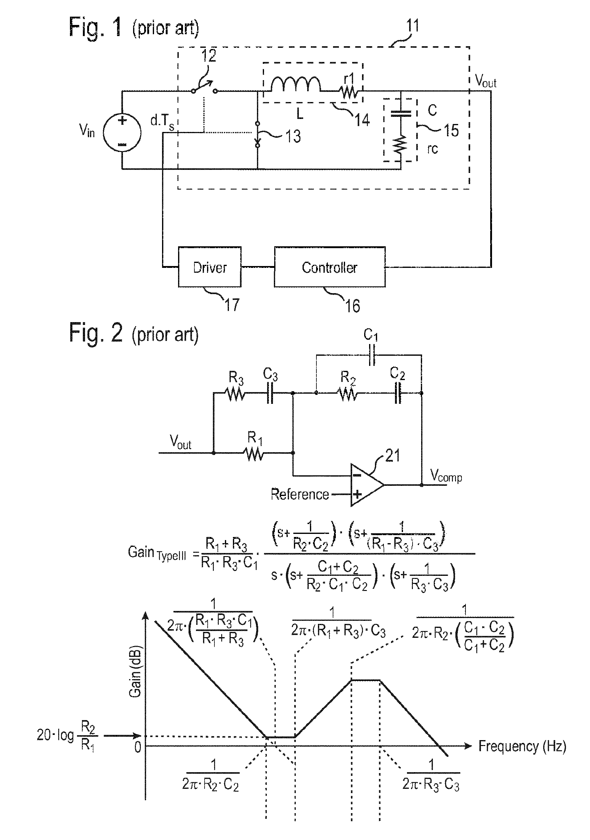 Dc-dc converter with configurable compensator