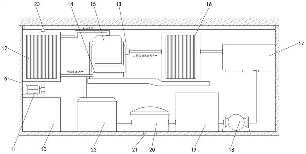 Mobile carrier with methanol reforming hydrogen production