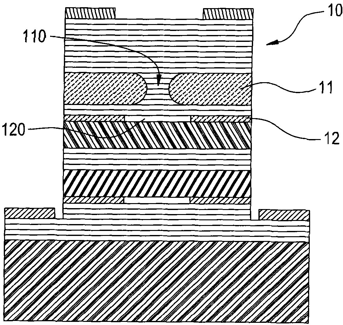 Vertical resonant cavity surface emitting laser and manufacturing method thereof