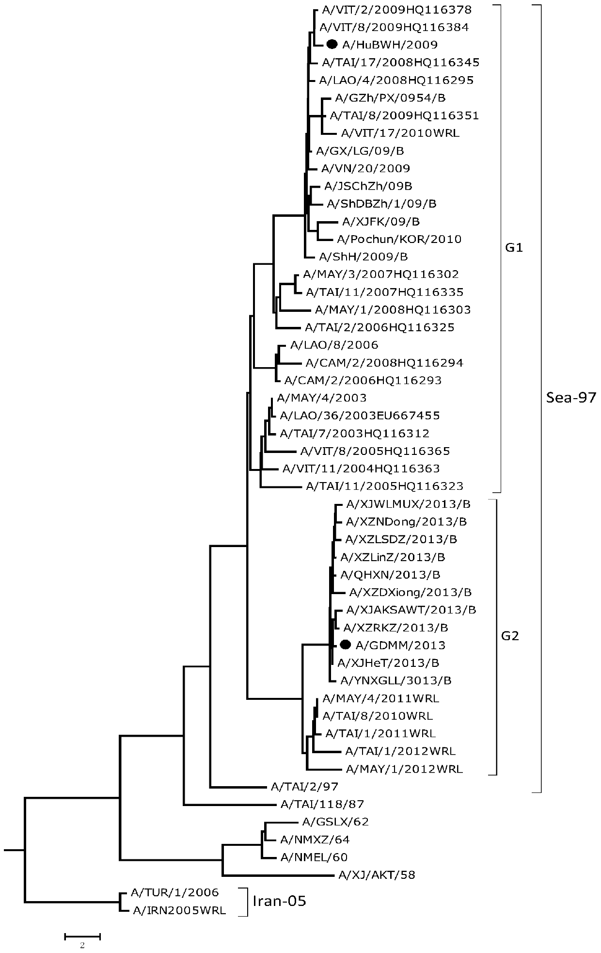 Foot-and-mouth disease virus type a antigen polypeptide, fusion antigen polypeptide and vaccine