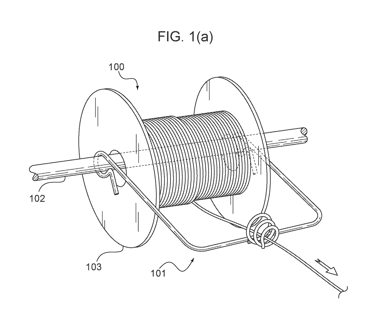 Wire spool guide