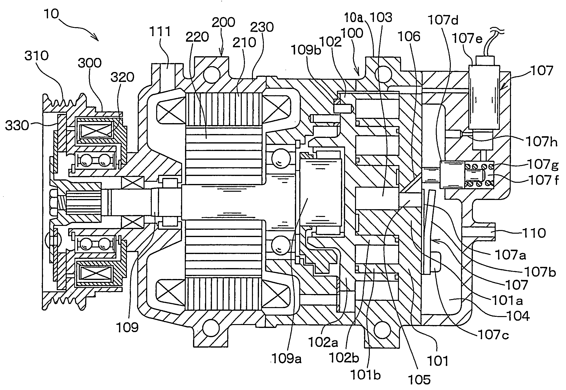 Fluid machine operable in both pump mode and motor mode and waste heat recovering system having the same