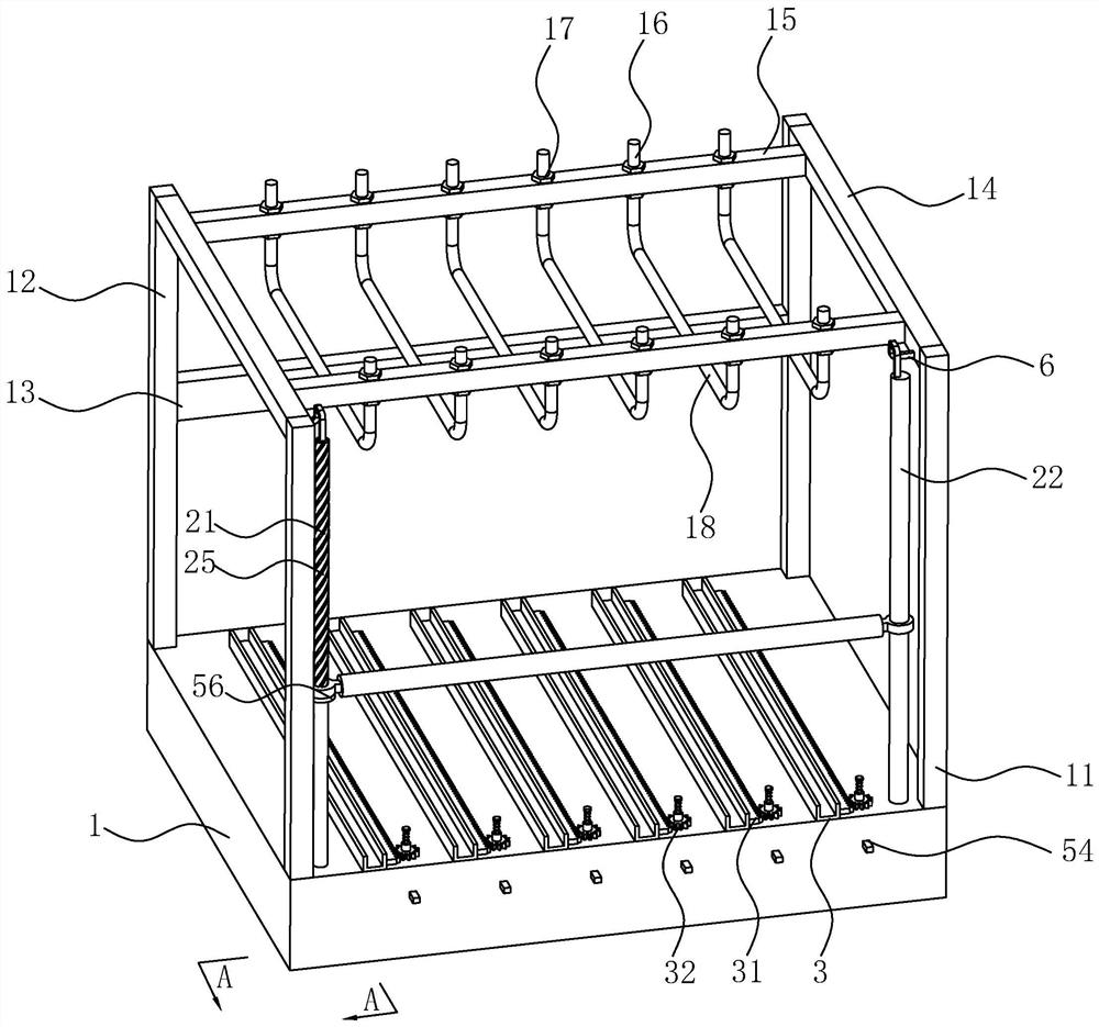 Automobile door placing rack