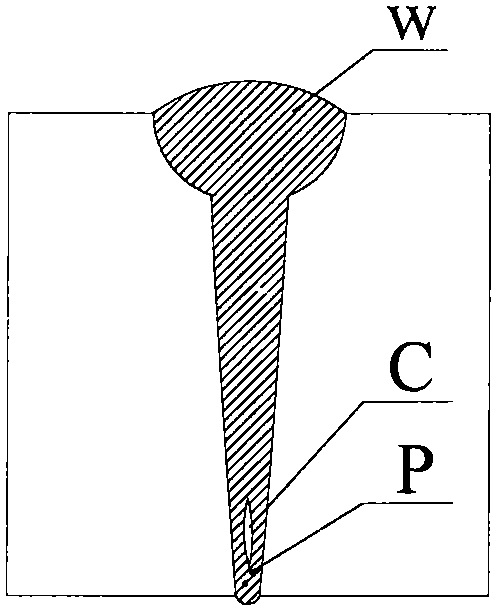 Laser-double side arc compound welding method for thick plate