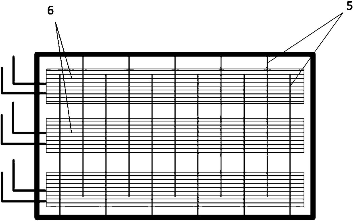 Cold accumulation water tank of refrigeration house refrigerating system