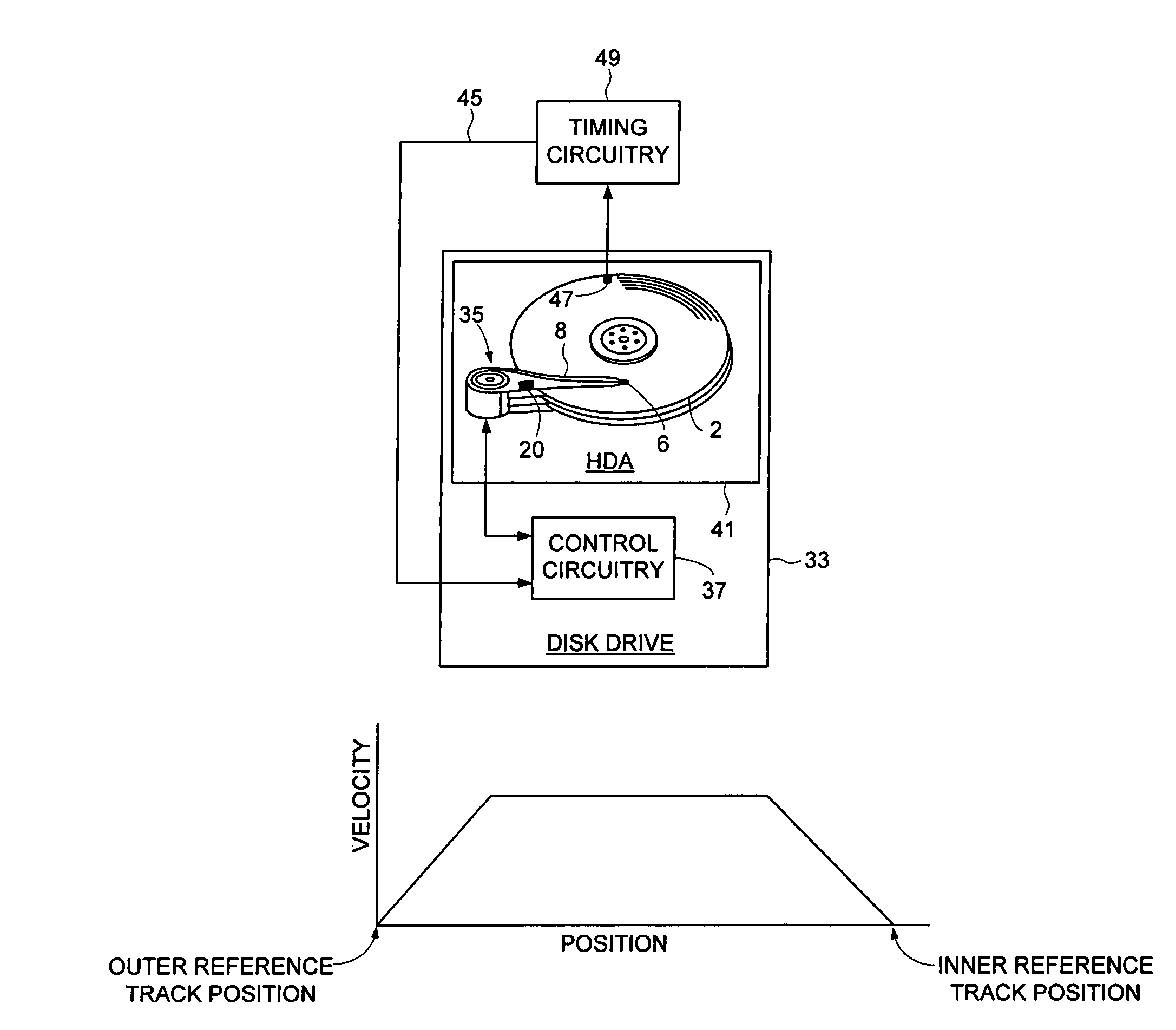 Servo writing a disk drive by writing spiral tracks using a mechanical position sensor