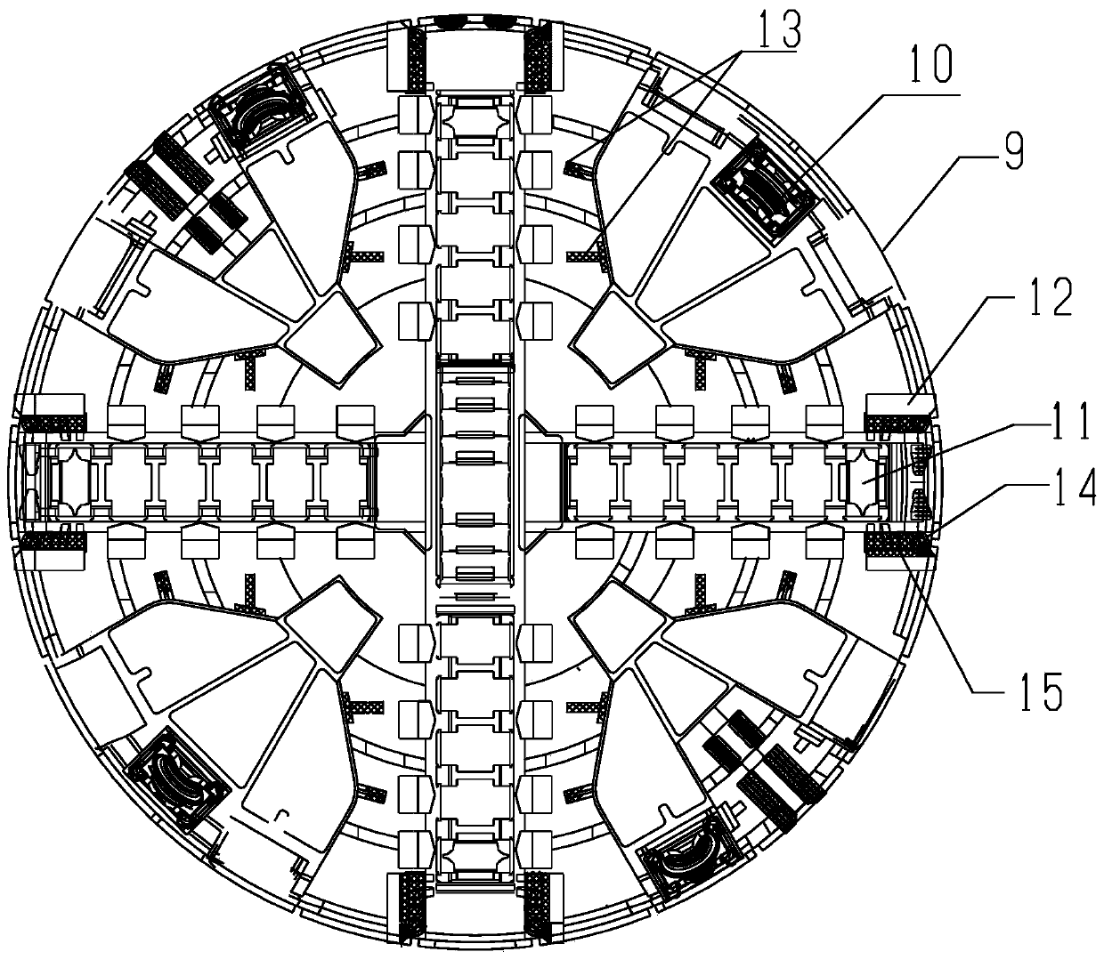 A construction method of shield over-invasion limited box culvert