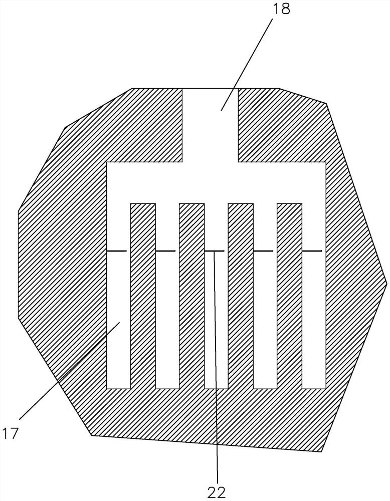 Distributed centralized vacuum discharge and sewage system with main power unit and multiple sub-units