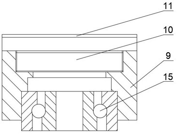 Miniature bearing friction torque test device and test method