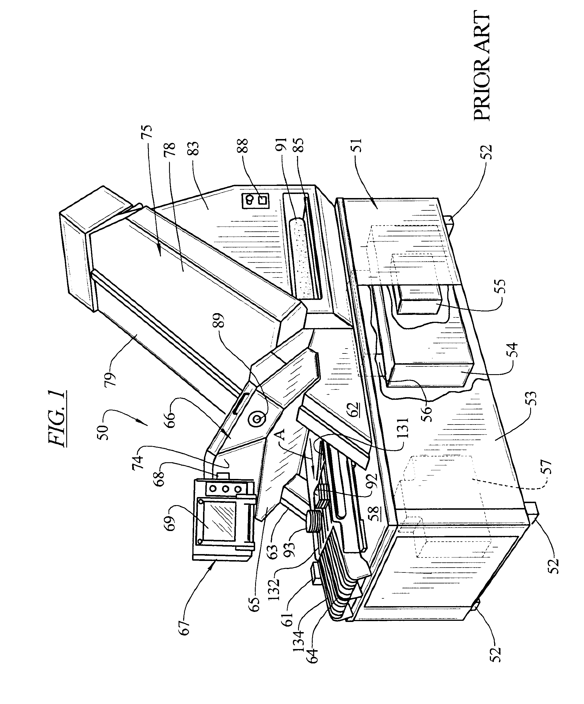 Automatic sealing arrangement for weigh scale for food processing apparatus