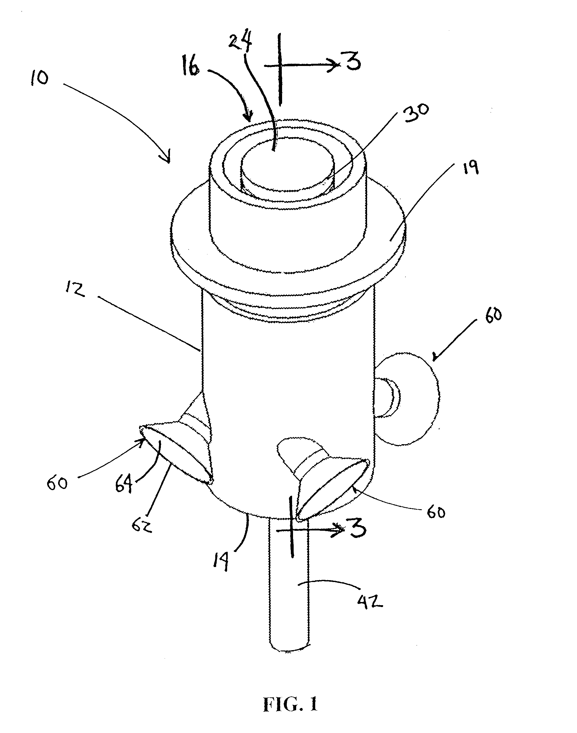 Premixing injector for gas turbine engines