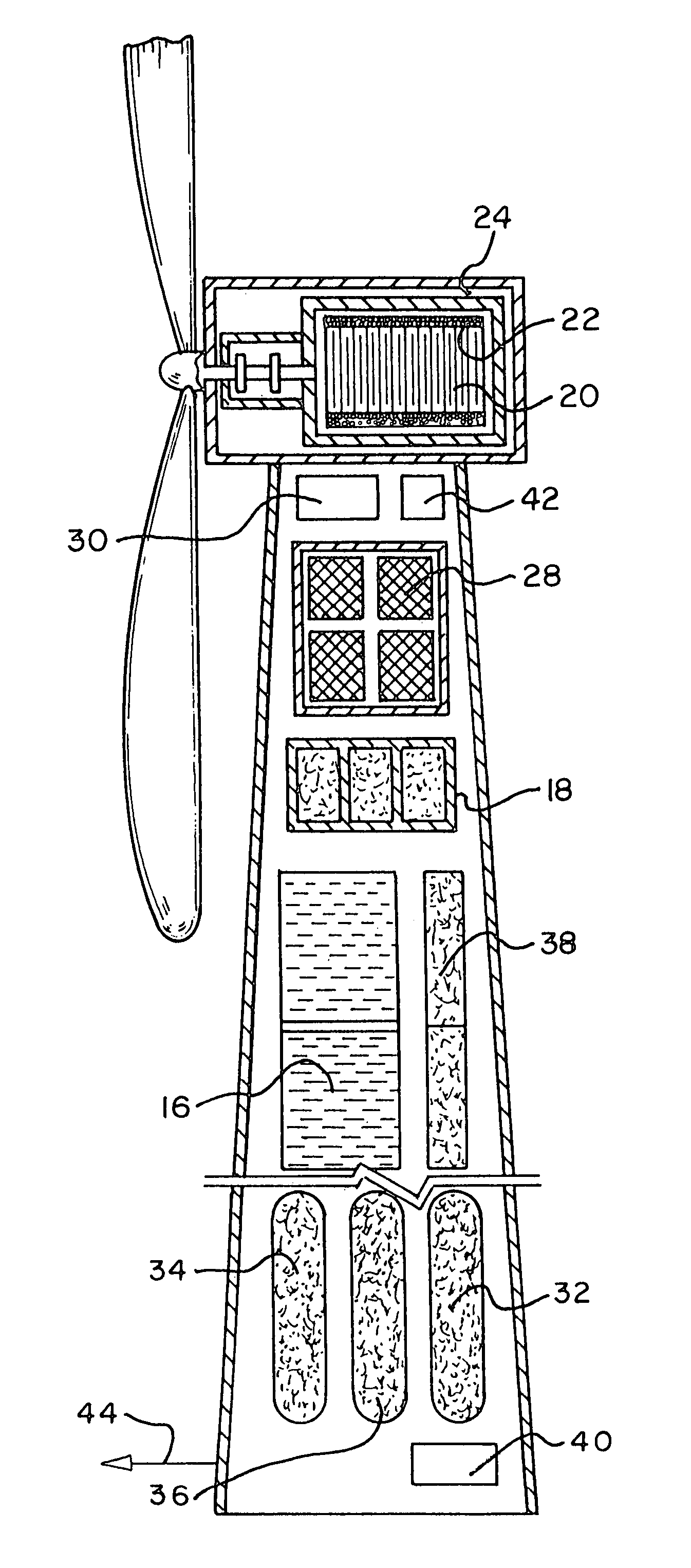 Renewable energy electric power generating system